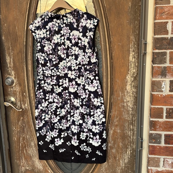 Adrianna Papell Floral midi dress! 12P - Picture 7 of 7